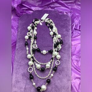 White House Black Market Layered Necklace NWT